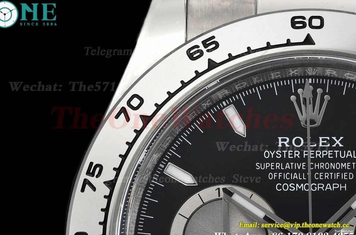 SS SH4131 Black SS 40mm Clone Clean Daytona 126509 Stk Super 0315